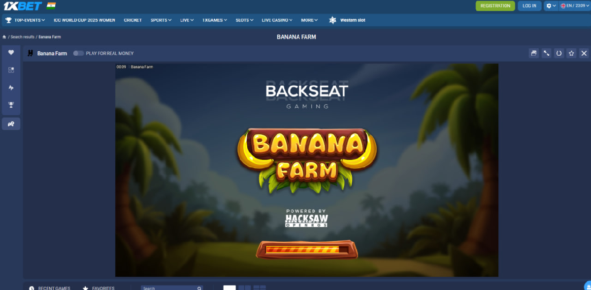 1xbet Banana Farm