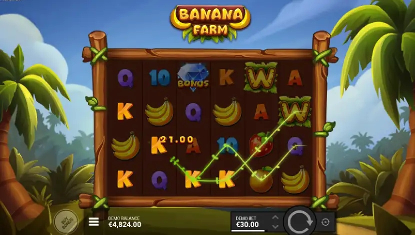 How to play Banana Farm slot guide with Go Bananas bonus and ladder progress steps