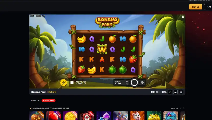 Player feedback and ratings for Banana Farm slot by Backseat Gaming Player feedback and ratings for Banana Farm slot by Backseat Gaming