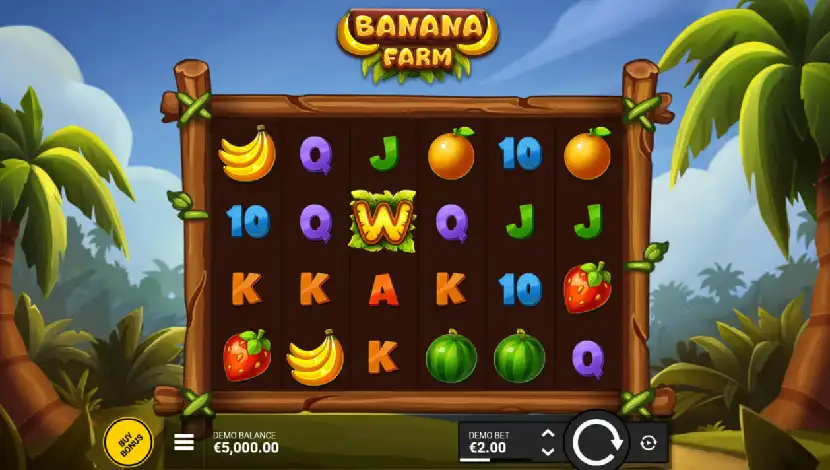 Banana Farm demo mode and real play options Banana Farm demo mode and real play options