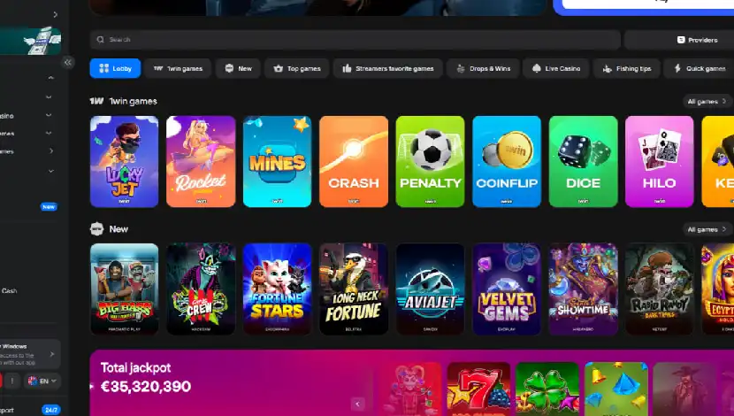 How to find 1win Banana Farm slot in the casino lobby How to find 1win Banana Farm slot in the casino lobby